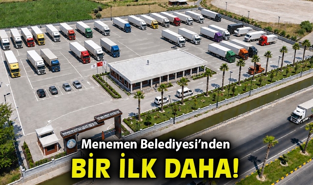 Menemen Belediyesi’nden bir ilk daha